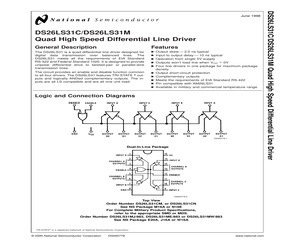 DS26LS31CMWC.pdf