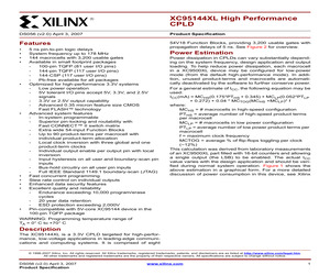 XC95144XL-10TQG100C.pdf