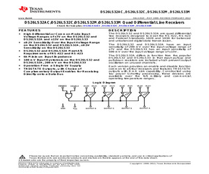 DS26LS32CMX/NOPB.pdf