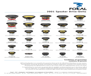 FOCAL LOUDSPEAKER DRIVER OVERVIEW 2001.pdf