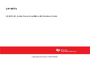 LM4871LDX/NOPB.pdf