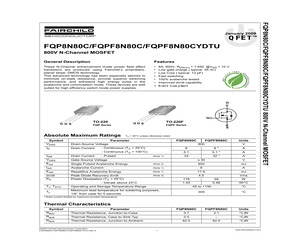 FQPF8N80CYDTU.pdf