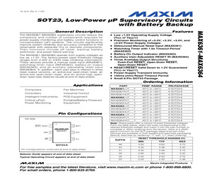 MAX6362PUT26+.pdf