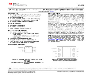 LM4871LDX/NOPB.pdf