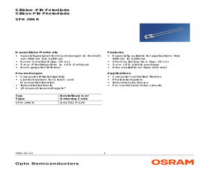 SFH206K E7507.pdf