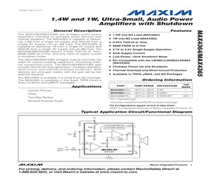 MAX4364ESA/V+.pdf